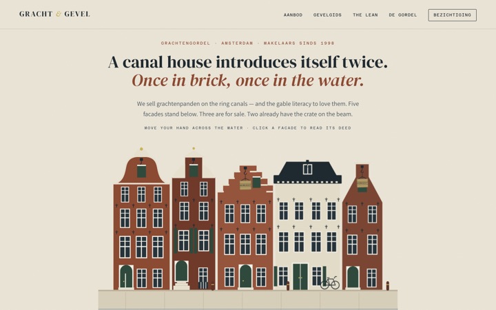 Homepage of Gracht & Gevel