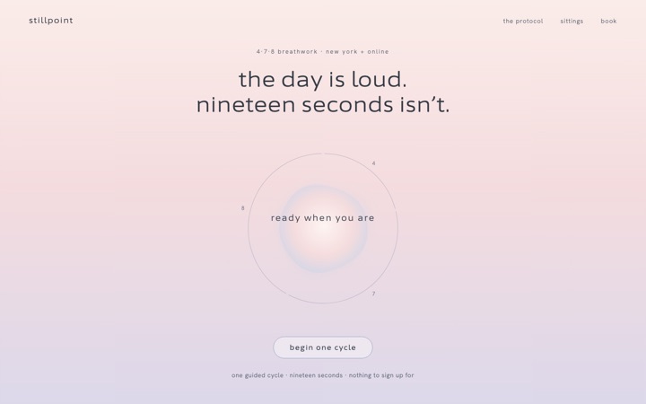 Homepage of Stillpoint